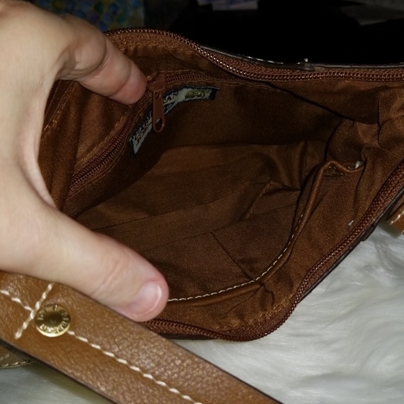 Vintage 🇺🇲Caribbean Joe Canvas Mini Purse - Picture 4 of 9